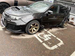 2008 Subaru Impreza WRX STi III, чёрный, 700000 рублей, вид 1