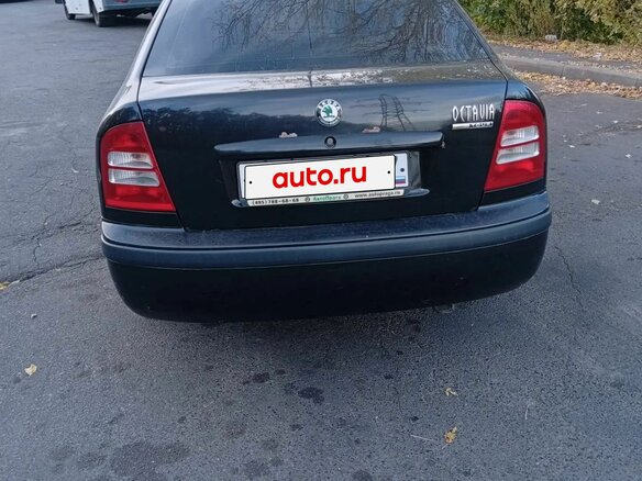 2007 Skoda Octavia I (A4) Рестайлинг, чёрный, 450000 рублей - вид 2