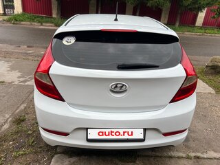 2016 Hyundai Solaris I Рестайлинг, белый, 550000 рублей, вид 3
