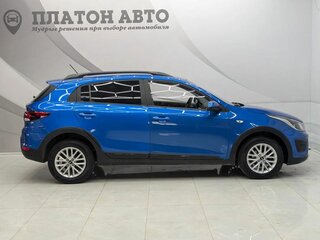 2020 Kia Rio X-Line IV, синий, 859000 рублей, вид 4