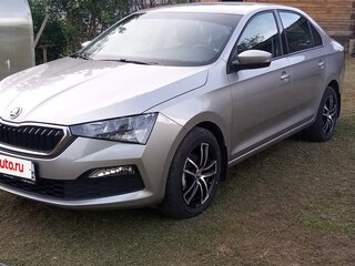 2022 Skoda Rapid II, серый, 1715000 рублей, вид 3