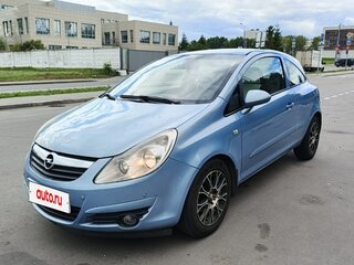 2007 Opel Corsa D, голубой, 285000 рублей, вид 1