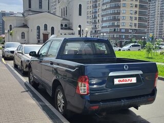 2014 SsangYong Actyon Sports II, синий, 980000 рублей, вид 5