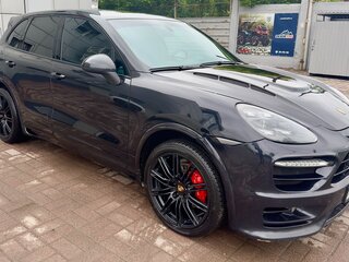 2013 Porsche Cayenne Diesel II (958), чёрный, 2850000 рублей, вид 2