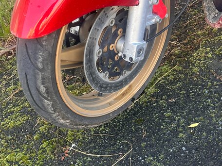2003 Kawasaki ZZR 400, красный, 365000 рублей, вид 5