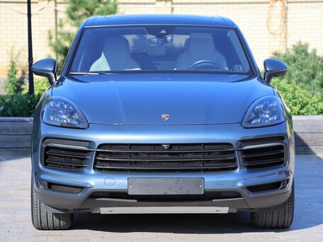 2020 Porsche Cayenne III, голубой, 5950000 рублей, вид 2