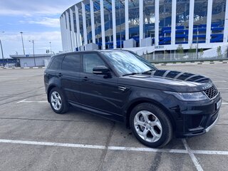 2021 Land Rover Range Rover Sport MHEV II Рестайлинг, чёрный, 5700000 рублей, вид 3