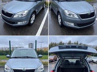 2012 Skoda Fabia II Рестайлинг, серый, 630000 рублей, вид 3