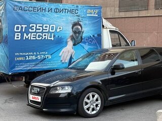 2009 Audi A3 II (8P) Рестайлинг 2, чёрный, 1150000 рублей, вид 1