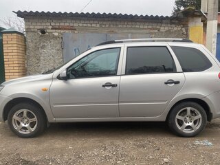 2014 Lada (ВАЗ) Kalina II, серебристый, 509000 рублей, вид 2
