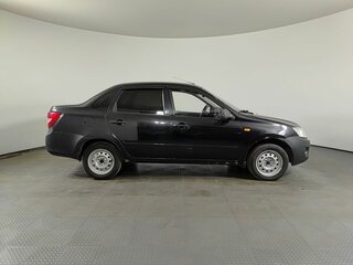 2012 Lada (ВАЗ) Granta I, чёрный, 145000 рублей, вид 4