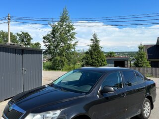 2010 Skoda Octavia II (A5) Рестайлинг, чёрный, 610000 рублей, вид 1
