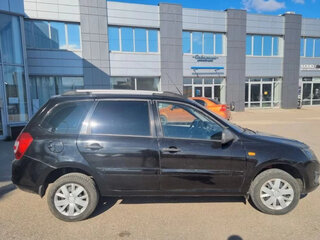 2015 Lada (ВАЗ) Kalina II, чёрный, 349900 рублей, вид 2