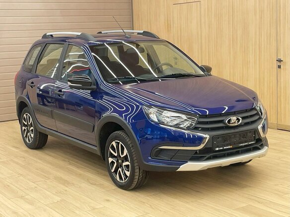 2026 Lada (ВАЗ) Granta Cross I Рестайлинг, синий - вид 2