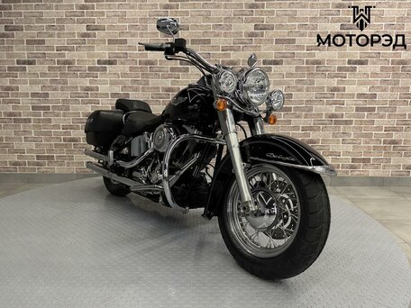 2007 Harley-Davidson Softail Deluxe, чёрный, 869000 рублей, вид 3