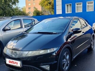 2007 Honda Civic VIII, чёрный, 620000 рублей, вид 1