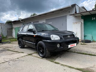 2001 Hyundai Santa Fe I, чёрный, 325000 рублей, вид 1