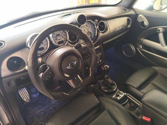 2003 Mini Hatch Cooper S I (R50), серый - вид 4