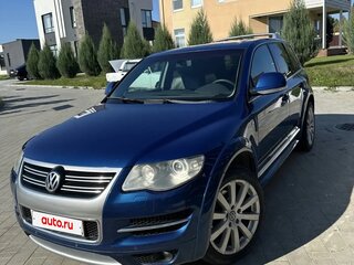 2008 Volkswagen Touareg I Рестайлинг, синий, 1290000 рублей, вид 1
