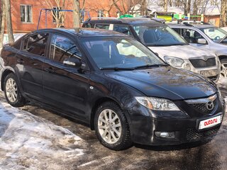 2008 Mazda 3 I (BK) Рестайлинг, чёрный, 490000 рублей, вид 3