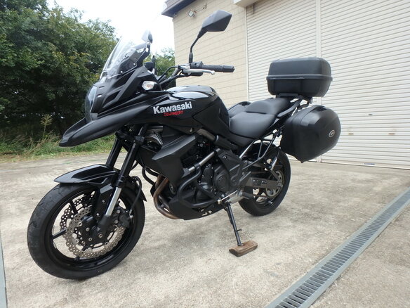 2012 Kawasaki Versys 650, чёрный, 680000 рублей - вид 9