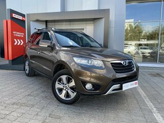 2011 Hyundai Santa Fe II Рестайлинг, коричневый, 950000 рублей, вид 1