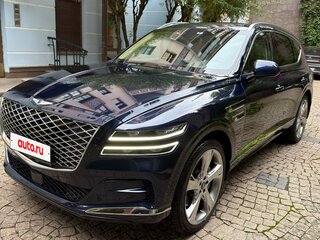 2021 Genesis GV80 I, синий, 7000000 рублей, вид 5