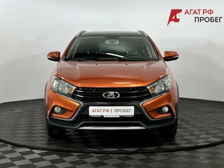 2018 Lada (ВАЗ) Vesta SW Cross I, оранжевый, 930000 рублей, вид 3
