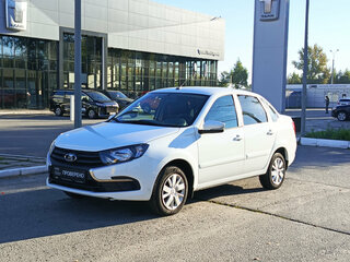 2021 Lada (ВАЗ) Granta I Рестайлинг, белый, 634000 рублей, вид 1