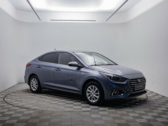 2017 Hyundai Solaris II, серый - вид 2