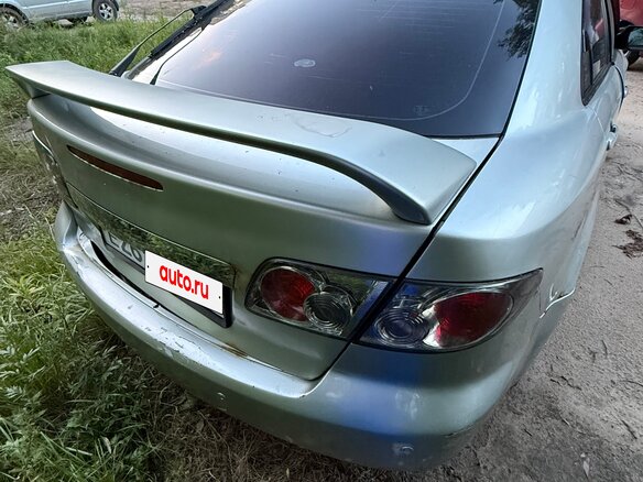 2005 Mazda 6 I (GG) Рестайлинг, серебристый, 270000 рублей - вид 9