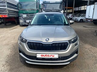 2022 Skoda Kodiaq I Рестайлинг, коричневый, 2600000 рублей, вид 2