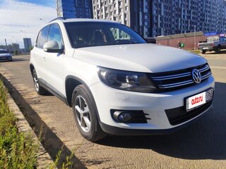2014 Volkswagen Tiguan I Рестайлинг, белый, 1199000 рублей, вид 1