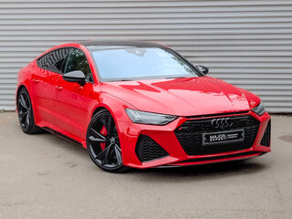 2021 Audi RS 7 II (4K), красный, 14850000 рублей, вид 3