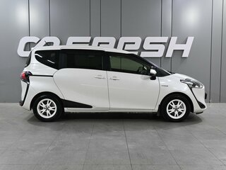2020 Toyota Sienta II Рестайлинг, белый, 1890000 рублей, вид 5