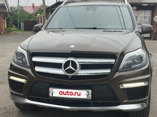 2014 Mercedes-Benz GL-Класс 500 II (X166), коричневый, 3300000 рублей, вид 3