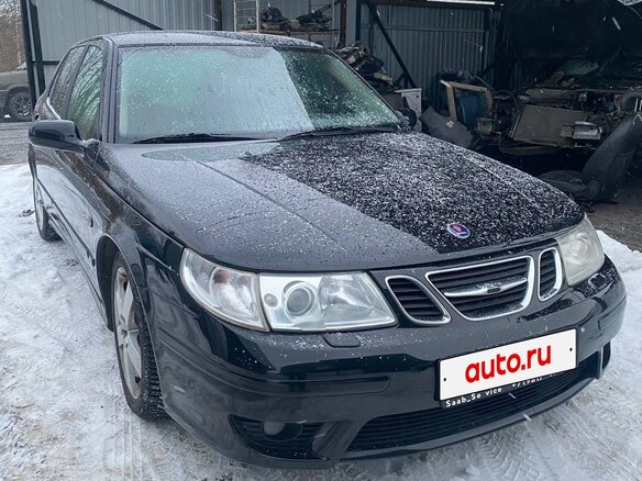2003 Saab 9-5 I Рестайлинг, чёрный, 850000 рублей - вид 4