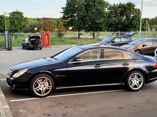 2005 Mercedes-Benz CLS AMG 55 AMG I (C219), синий, 3050000 рублей, вид 2