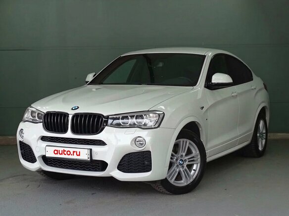 2016 BMW X4 20d I (F26), белый