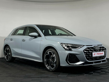 2026 Audi A3 Sportback 35 TFSI IV (8Y) Рестайлинг, серый, 4350000 рублей, вид 3