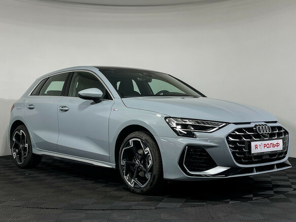 2026 Audi A3 Sportback 35 TFSI IV (8Y) Рестайлинг, серый, 4350000 рублей - вид 2