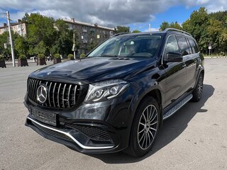 2016 Mercedes-Benz GLS 350 d I (X166), чёрный, 3740000 рублей, вид 1