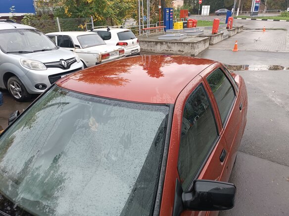 2007 Lada (ВАЗ) Priora I, красный, 125000 рублей - вид 4