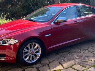 2013 Jaguar XF I Рестайлинг, красный, 5500000 рублей, вид 1