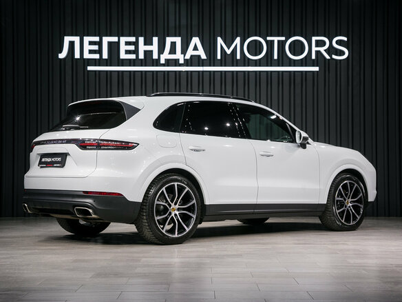 2018 Porsche Cayenne III, белый - вид 5