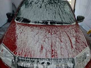 2017 Lada (ВАЗ) Granta I, красный, 350000 рублей, вид 1
