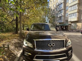 2014 Infiniti QX80 I Рестайлинг, коричневый, 2500000 рублей, вид 5