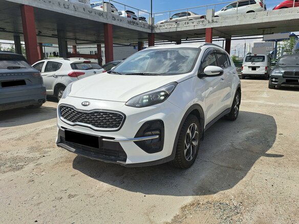2019 Kia Sportage IV Рестайлинг, белый, 1420000 рублей - вид 1