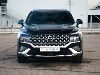 2020 Hyundai Santa Fe IV Рестайлинг, чёрный, 3558000 рублей, вид 2