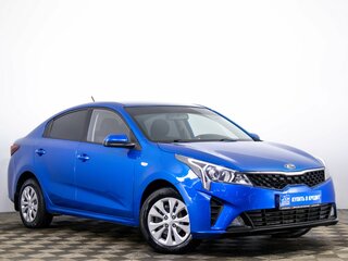 2020 Kia Rio IV Рестайлинг, синий, 1759000 рублей, вид 1